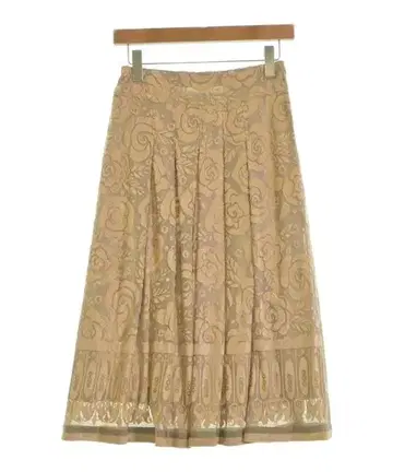 HIROKO KOSHINO 롱 맥시 길이 스커트 여성용