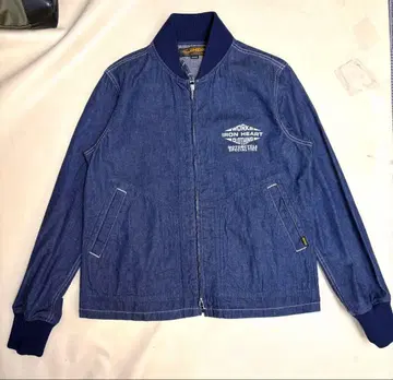 [ IRON HEART ] 네프 데님 윈드브레이커