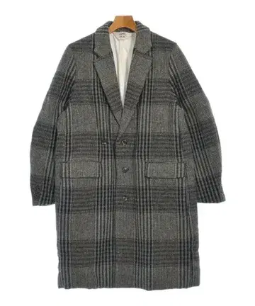 SUNSEA 남성용 체스터 코트