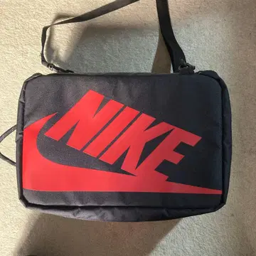NIKE 숄더백 블랙/레드