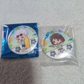 주술회전 스이파라 캔뱃지 해변의 집 고죠 사토루 이에이리 쇼코 에노시마