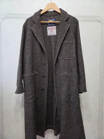 레인치타 해리스 트위드 체스터 코트