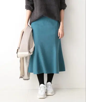 [새상품급] IENA 밀링 울 플레어 스커트 38