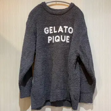 gelato pique 그레이 로고 룸웨어