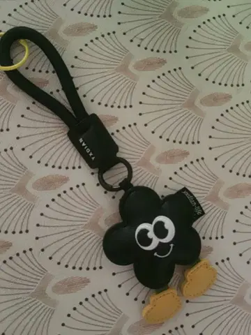 애니멀 라이프 꽃 모양 키링