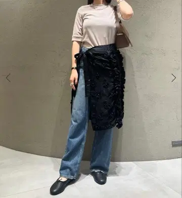 이에나 데님 어퍼 하이츠