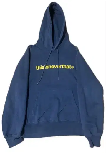 thisisneverthat 네이비 후드티