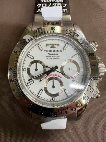 테크노스 남성용 손목시계 TP0403SW 새상품