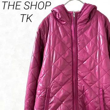 THE SHOP TK 다운 자켓 보아 자켓 리버서블 포켓