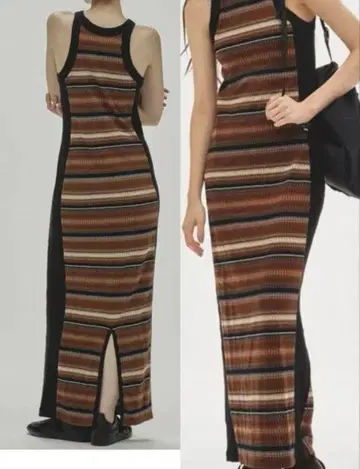 TODAYFUL Jacquard Border Dress