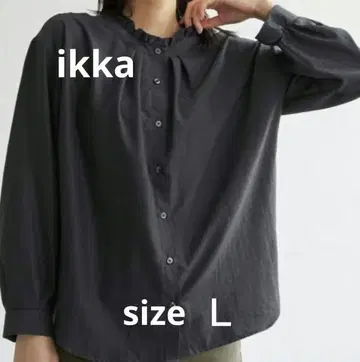 옷깃 프릴 2WAY 블라우스