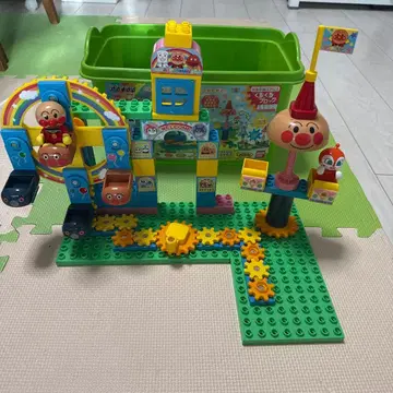 반다이 빙글빙글 움직이는 블록 호빵맨