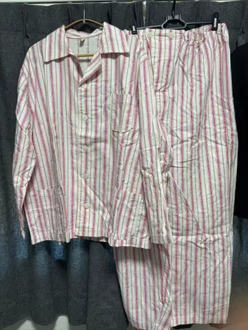 빈티지 파자마 셋업 스트라이프 vintage 파자마 셔츠