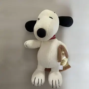 유니버셜 스누피 봉제 인형 약 30cm 담요 포함