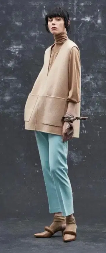 드로어 Drawer 울 리버 콤비 베스트 36