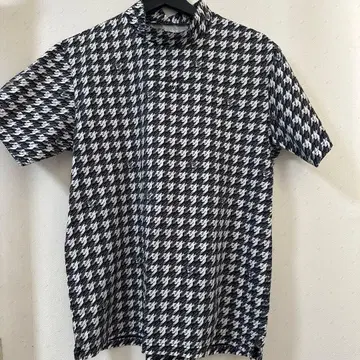 MASTER BUNNY EDITION 하운드 투스 셔츠