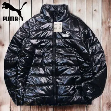 11M385 PUMA 미사용 새상품 광택 충전솜 블루종 자켓 아우터
