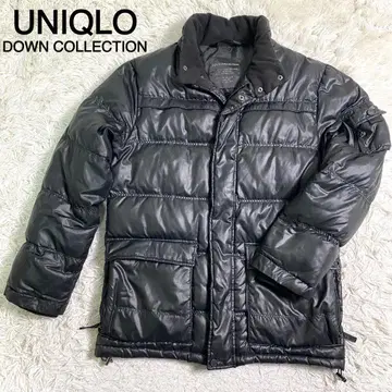 UNIQLO 다운 컬렉션 블랙 컬러 다운 자켓