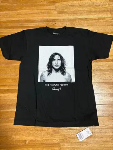 레드 핫 칠리 페퍼스 by 로스 할핀 프린트 T셔츠 L