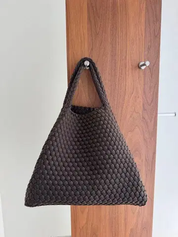 MARRECA 다크 브라운 토트백