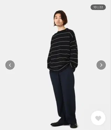 marka 마카 보더 티셔츠