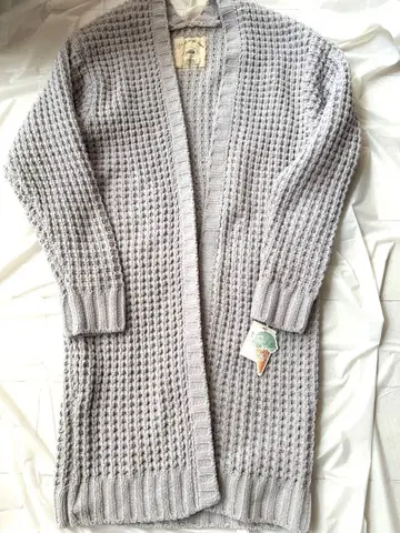 젤라또피케 롱 가디건 가운 그레이 룸웨어 새상품