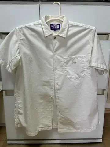 THE NORTH FACE 반팔 셔츠 S 화이트
