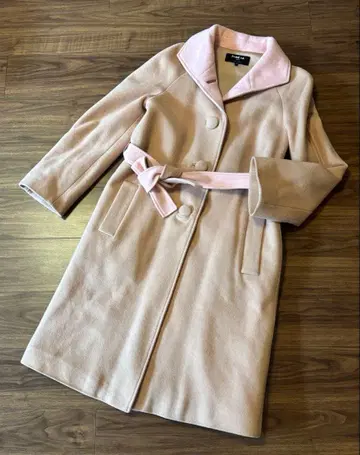 폴카 살몬 핑크 베이지 사이즈 36