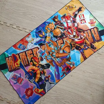 [ 미사용 ] 가면라이더 가브 냉감 타월