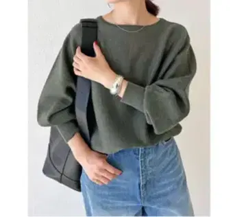 [ 새상품급 ] Spick & Span 돌먼 페미닌 니트