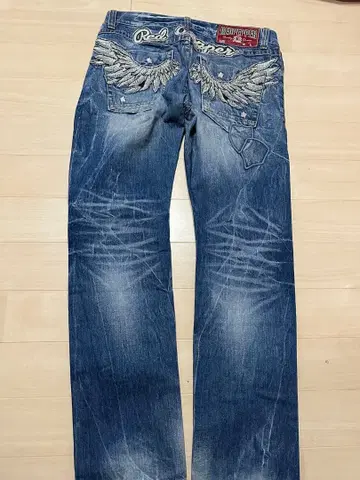 [ 새상품급 ] 레드페퍼 데미지 데님 W31