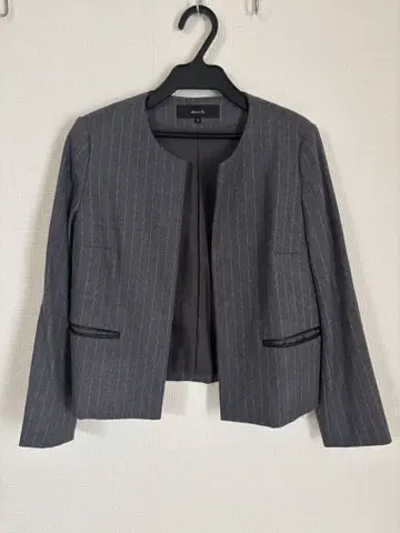 allureville 노카라 자켓