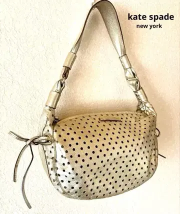 kate spade new york 가죽 원숄더백 골드