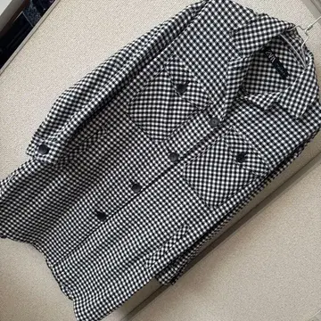 ZARA 체크 무늬 자켓 EU 36