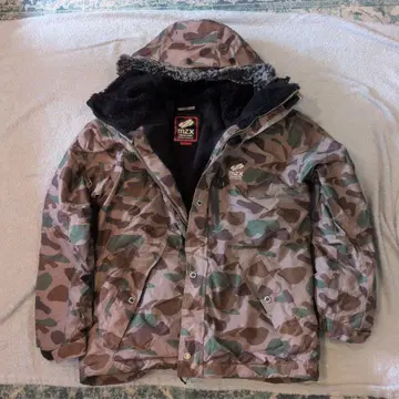 MAZUME 방한복 상하의 카모 패턴