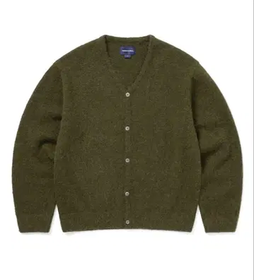 thisisneverthat 모헤어 니트 가디건 올리브