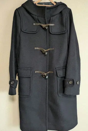 새상품급 Green Label Relaxing 더플 코트 네이비 40