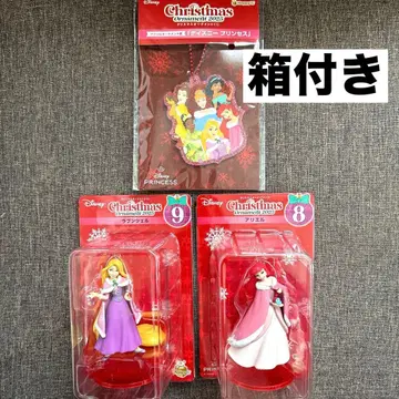 디즈니 크리스마스 오너먼트 2025 Happy 복권 프린세스 세트