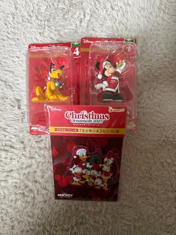 Disney 크리스마스 오너먼트 미키 & 플루토