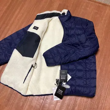 TAION 리버서블 네이비 다운 자켓