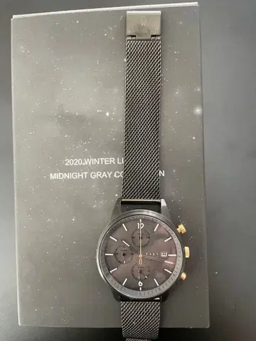 knot 노트 티타늄 솔라 시계 한정판