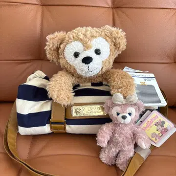 더피 담요 셰리메이 인형 배지 2세트 새상품 택 포함