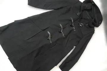 띠어리 후디 더플 코트 블랙 컬러 P