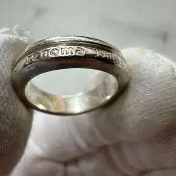 renoma 레노마 빈티지 반지 SILVER 각인 있음 12호