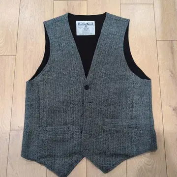 해리스 트위드 남성용 베스트 지레 베스트 헤링본 수트