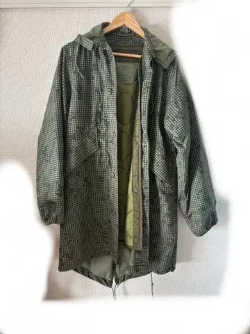 데드스탁 미군 트 카모 후드티 + 라이너 세트 M-65