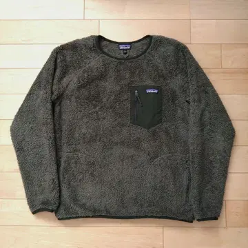 파타고니아 Los Gatos Fleece Crew 올리브 L 새상품급