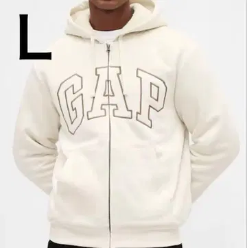 새상품 택 포함 GAP 보아 안감 L 집업 후드티 치노 gap 아이보리
