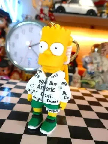 더 심슨즈 바트 피규어 키체인 큐트 예언적중