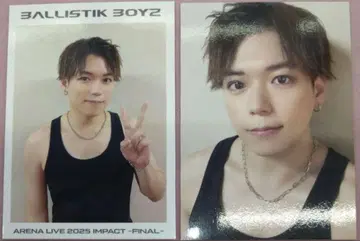 IMPACT FINAL 카노 요시마사 포토 카드 2종 세트